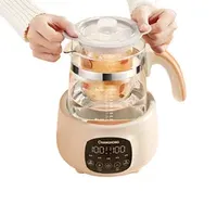 Bouilloire électrique multifonctionnelle de haute qualité Pot à thé et à café au lait pour bébé avec thermostat Caractéristiques à usage domestique Garder au chaud