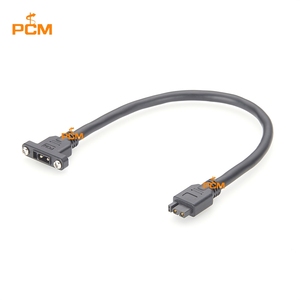 Cavo di Prolunga CANBus XT30 2+2 Amass Maschio-Femmina con Vite per Montaggio su Pannello, per Robotica, AGV, Automazione Industriale, Servomotore - Product Image 6