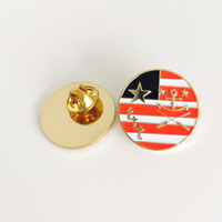 Pin Enamel Lunak Masonik Bunga Forget Me Not Biru, Lencana Kerah, Bros Logam untuk Pakaian/Sweater, untuk Ahli Freemason