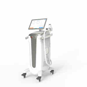 Máquina de Remoção de Cabelo a <span class=keywords><strong>Laser</strong></span> Superlaser 548 4 Ondas com Tela Touch Colorida de 15 Polegadas Resfriamento de Safira Multi-Poder - Product Image 1