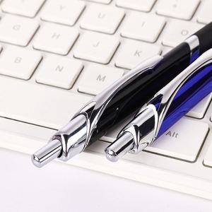 Multicolor Click <b>Ballpoint</b> <b>Pen</b> with Silver Trim Soft Grip Retractable <b>Pen</b> Custom Logo Promotional Office <b>Pen</b> for Business Gifts - Product Image 4