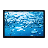Tablette PC 128 Go 10,95 pouces 1920x1200 USB-C, tablette professionnelle avec construction métallique, Android 14, design étanche