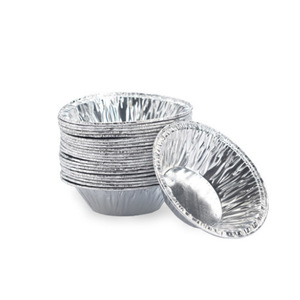 Molde Popular de Aluminio Desechable de 7 cm para Tartas de Huevo, <span class=keywords><strong>Mini</strong></span> Tartas y Pasteles Portugueses - Product Image 6