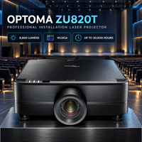 Projecteur laser professionnel Optoma ZU820T 8800 Lumens WUXGA 4K HDR pour projection mapping et fusion des images sur grand écran