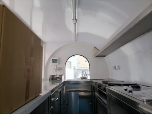 Remorque de nourriture de camion de restauration rapide de Taco de café de kiosque de jus de voiture de Hot Dog avec le gril remorque Mobile de nourriture de <span class=keywords><strong>Pizza</strong></span> - Product Image 4