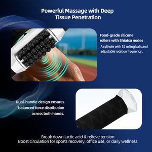 <span class=keywords><strong>2026</strong></span> Wiederaufladbarer Faszienroller Körpermassage Rollend Perkussives Massagegerät für Fuß- und Bein-Schmerzlinderung - Product Image 3