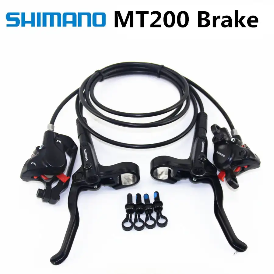SHIMANO MT200 fren dağ bisikleti hidrolik disk fren MTB sol ve sağ BR MT200 frenler