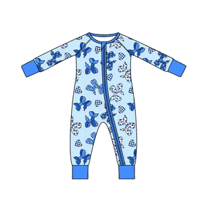 Pyjama personnalisé pour bébés et enfants, motif chien ballon et cœur, ensemble 2 pièces à manches longues, vêtements de nuit pour tout-petits garçons et filles, tenues pour la Saint-Valentin - Product Image 5