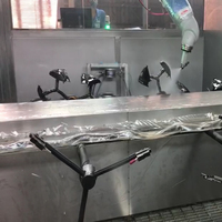 Équipement de machine de peinture en aérosol CNC automatique pour équipement de peinture industrielle de revêtement métallique