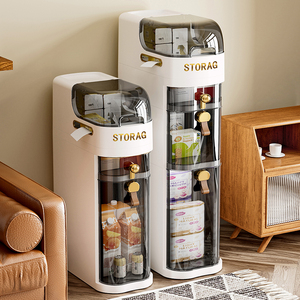 New Arrivals Manufacturer Plastic Rectangle <strong>Tall</strong> Slim <strong>Storage</strong> Cabinet with Large Capacity Waterproof Design for Kitchen <strong>Storage</strong> - Product Image 3