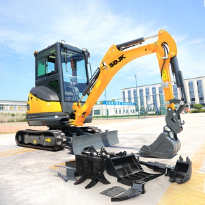 Mini Excavadora con Envío Gratuito, 3.5 Toneladas, Euro 5, Motor CE EPA, Mini Excavadora de 1 y 2 Toneladas, Micro Excavadora Agrícola con Accesorios - Product Image 2