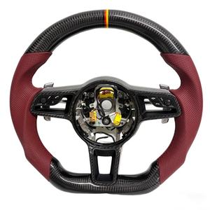 Volante de Fibra de Carbono Personalizado para Cayenne, Panamera, 911, 911.1, 996, 958, 997, 987, <span class=keywords><strong>Macan</strong></span> - Product Image 3