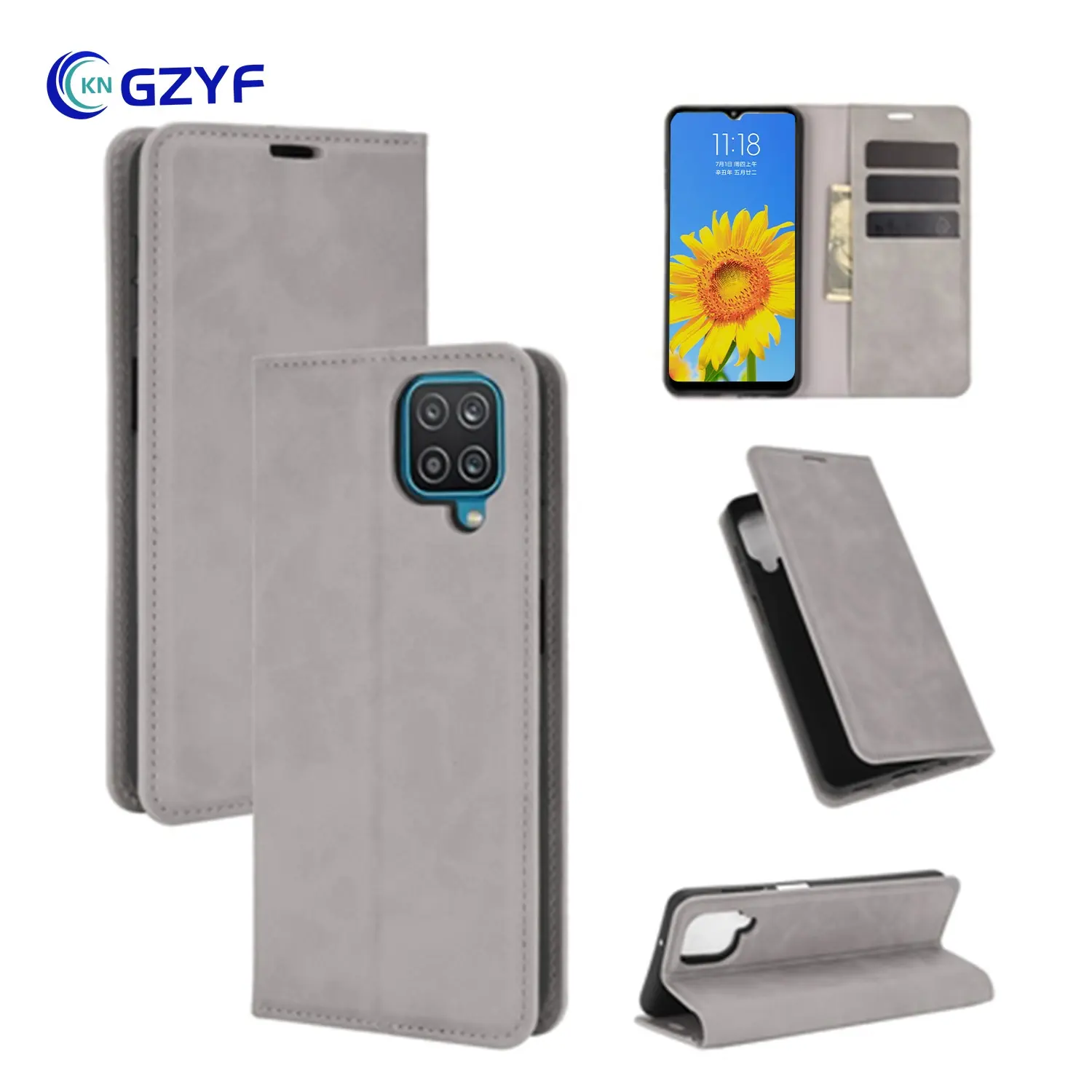 wholesale Case for Samsung A22 4G Flip cover PU Leather with card slot magnet for A52 A72 4G A32 A22 A12 5G A51 A71 case fundas