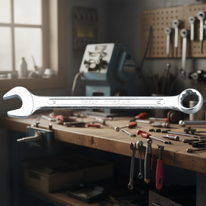 Fervi Combination Wrench Chrome Vanadium Steel 12mm Metric Open End Box <b>Spanner</b> <b>Tool</b> - Product Image 3