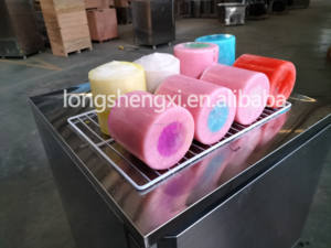 15 serbatoi blocco gelato commerciale blocco in acciaio inox congelatore macchina per blocchi di ghiaccio rasato congelatore per ghiaccio da neve in vendita - Product Image 2