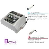 Appareil Microcourant 3D V-shaping, Machine Faciale à Oxygène, Masseur Lifting Visage et Cou, Électroporation, Masseur à Rouleaux Sous Vide 2026