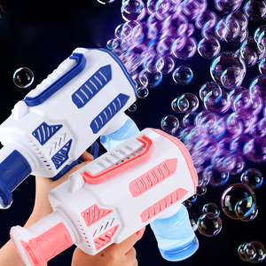 Unisex mùa hè ngoài trời tự động bong bóng Blower máy an toàn cao điện vui vẻ trẻ em 'đồ chơi nhựa - Product Image 4