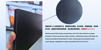 Affichage LED pour centre commercial, conforme aux normes CE RHOS UL, grand écran publicitaire LED portable pliable en trois parties, P 1.86 P 2.0 P 2.5
