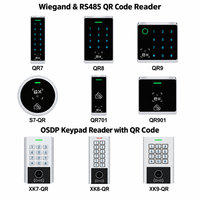 TTlock APP SDK V6-QR Yüz Tanıma QR Kodlu Erişim Kontrol Sistemi Su Geçirmez 13.56Mhz Mifare RFID Kart Okuyucu Kontrol Kapısı