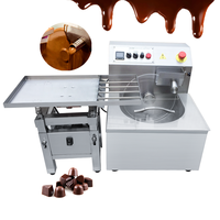Machine à tempérer le chocolat, mélangeur, avec fonction de dosage, glaçage, roue de date, pulvérisation, saupoudrage, fonte, machines à tempérer