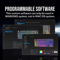Teclado Mecánico AULA F75 con Diseño 75%, Tri-Modo, Inalámbrico BT, RGB, Teclas PBT, Programable, para Juegos