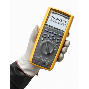 Multímetro de Registro de Datos Electrónico 287 True-RMS, 1000 V, 10 A, Plástico Amarillo - Product Image 3