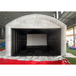 Tente de simulation de golf gonflable personnalisée en usine, imperméable, avec pompe à air électrique, durable et moderne pour l'extérieur - Product Image 2