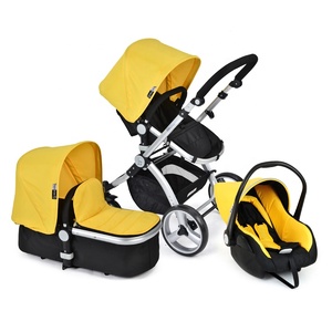 Vente chaude tube d'alun grande roue Poussettes pour bebes Cochecito de <span class=keywords><strong>bebe</strong></span> Passeggino bébé Landau voiture poussette 3 en 1 avec EN1888 AS - Product Image 4