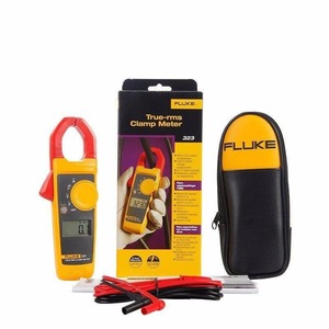 Multimètre à pince Fluke 323 True-RMS 600A 600V, ouverture de 48 mm, outil de mesure numérique du courant et de la tension AC/DC - Product Image 1