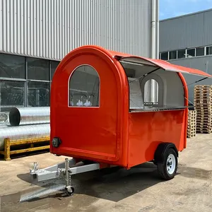Carrito de Comida Móvil de Alta Calidad para Desayunos, Mini Bagels Redondos, Servicio de Catering, Kiosco de Comida Callejero - Product Image 6