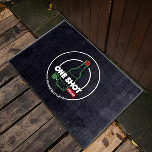 Tapis personnalisé en nylon 6.6 avec logo |   Lavable en machine |   Tapis d'entrée commercial robuste pour hôtel et bureau - Product Image 4