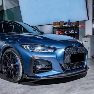 Nouveau Spoiler Avant en Fibre de Carbone Style K G22 425i <span class=keywords><strong>430i</strong></span> pour Série 4 G22 2 portes 2020-2023 - Product Image 3