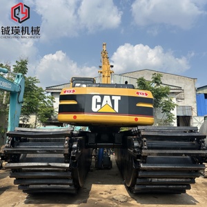 高品质专用挖掘机Cat 320D专为陆地和水而建造，为任何挑战做好准备20吨二手船舶疏浚库存 - Product Image 3