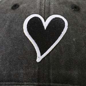 Gorra de Béisbol Bordada Estilo Retro Europeo Americano, Gorra de Lona Lavada con Visera Curva para Mujer, Gorra Bordada Personalizada para Exteriores - Product Image 6