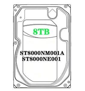 ฮาร์ดไดรฟ์สำหรับองค์กร ST8000NM001A 8TB Exos 3.5" SATA 6Gb/s 256MB 7200RPM HDD สำหรับเซิร์ฟเวอร์ ศูนย์ข้อมูล ST8000NE001 - Product Image 1