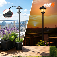 ESRA 05J Guirlandes solaires de Noël LED étanches IP44 pour usage extérieur en jardin