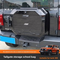 Sac de rangement pour pneu de secours pour Tank 300 SUV 2020- Grande capacité, design léger, fixation pratique sur hayon