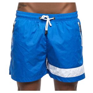 2024 meilleure vente hommes décontracté sport Shorts haute rue grande taille rayé conception coton Polyester cordon poche imprimé - Product Image 2