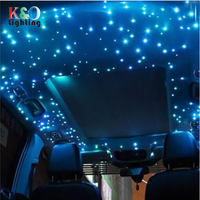 Twinkle avec app control RGB 16W toit de voiture étoile lumière fibre optique plafond à distance toit de voiture lumière étoilée