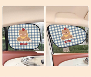 Cortinas <span class=keywords><strong>para</strong></span> Ventanas de Auto - 4 Piezas - Bloquean 100% de la Luz - Cubiertas <span class=keywords><strong>para</strong></span> Ventanas de Auto con Película Electrostática - Parasol que Mantiene la Temperatura Más Fresca - Product Image 6