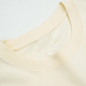 LYN957 Nuevo diseño de algodón de alta calidad Loose Fit <span class=keywords><strong>Little</strong></span> Drop Shoulder Blank camiseta de gran tamaño para hombres - Product Image 5