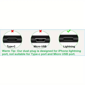 Tappi antipolvere in lega di alluminio per <span class=keywords><strong>Iphone</strong></span> interfaccia Lightning serie tappo Cover protettiva decorazione del telefono - Product Image 4