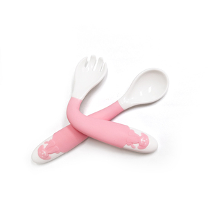 Juego de <span class=keywords><strong>Cuchara</strong></span> y Tenedor para Bebé con Diseño Personalizado OEM al por Mayor, Mango de Alta Resistencia, Utensilios de Alimentación para Niños Pequeños con Estuche de Almacenamiento - Product Image 6