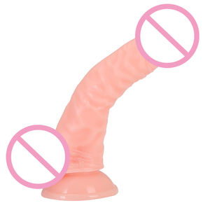 Goedkope prijs 7,5 inch realistische dildo kunstmatig lichaam enorme penis voor vrouwen mannelijke grote PVC dildo voor vrouwen <span class=keywords><strong>vagina</strong></span> poes - Product Image 2