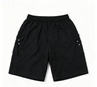 Shorts de sport personnalisés pour hommes en nylon respirant et écologique, service OEM, design avec cordon de serrage