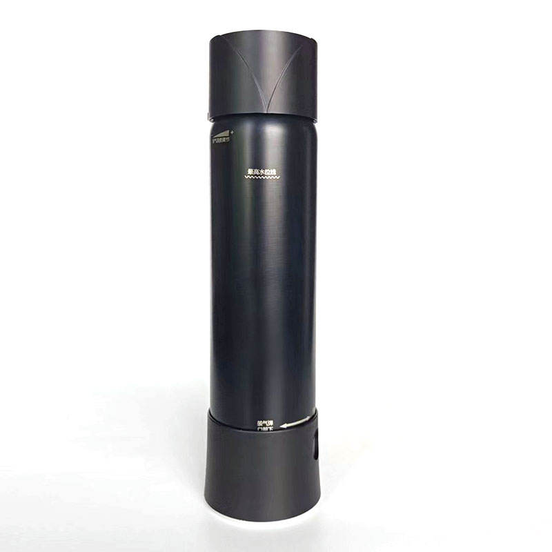 Machine à eau pétillante en acier inoxydable XP-009 (noir mat)