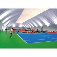 Grande Tenda a Cupola Gonfiabile in PVC/PVDF per Copertura di Stadi Sportivi, Campi da Calcio, Paddle Tennis e Pallamano