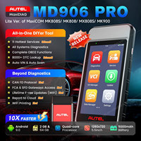 Herramienta de Diagnóstico de Vehículos MaxiDiag MD906 PRO, Escáner de Códigos de Automóviles, Sistema Completo OBD2, Versión Mejorada de MD806 PRO MD806 MD802