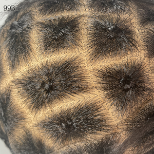 전체 레이스 스퀘어 패턴 레이스 프론트 레이스 가발 모자 크로 셰 뜨개질 가발 모자-헤어 익스텐션 도구 - Product Image 6