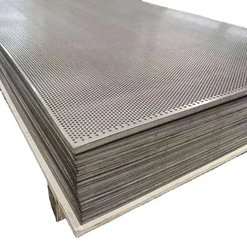 Wind Proof Dust Screen Perforated Metal Sheet 1Mm Road Isolation And Protection